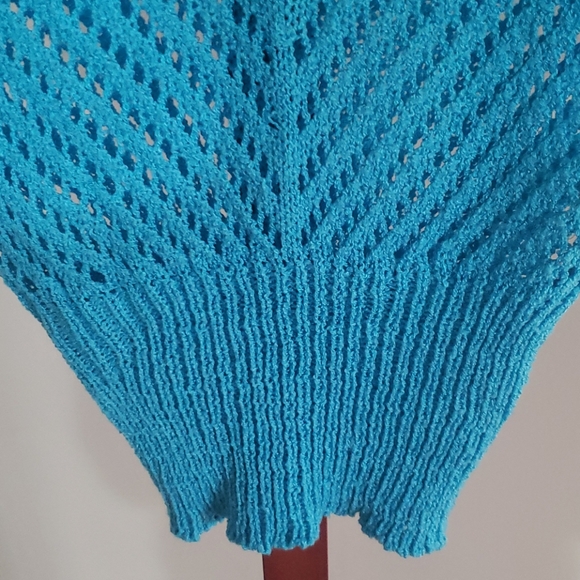 Blue knitted top - Picture 2 of 5